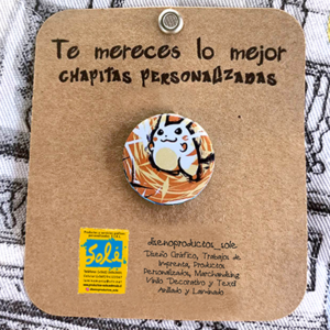Chapita de 2,5 cm