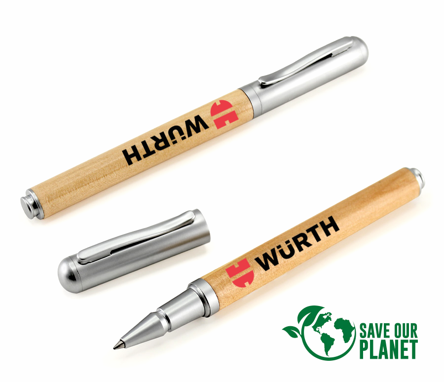 Roller Pen Bamboo y Metal