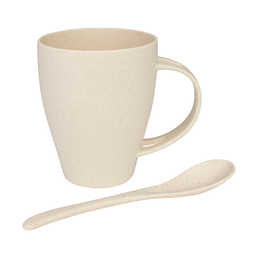 Mug ecológico con Cuchara 400cc - Imagen 4