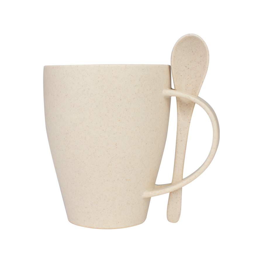 Mug ecológico con Cuchara 400cc - Imagen 3