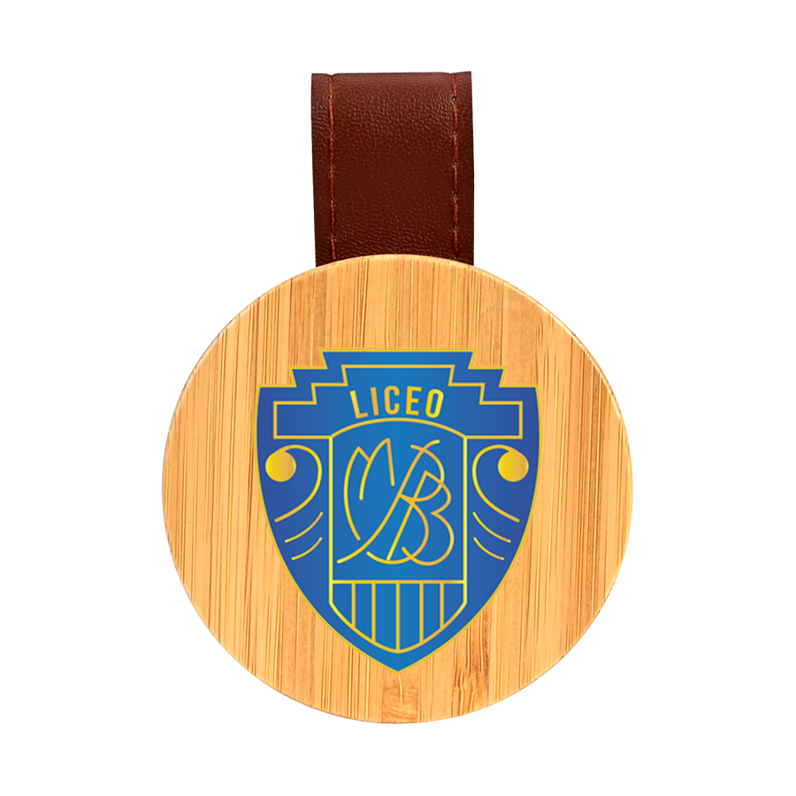 Espejo redondo de Bamboo - Imagen 2